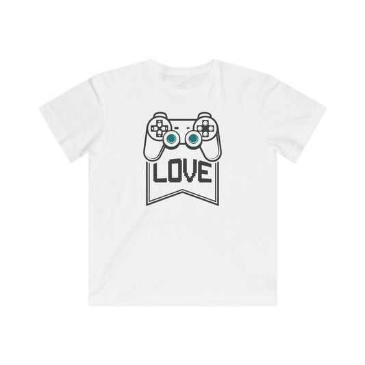Kids TShirt Love Gaming Kids Fine Jersey Tee