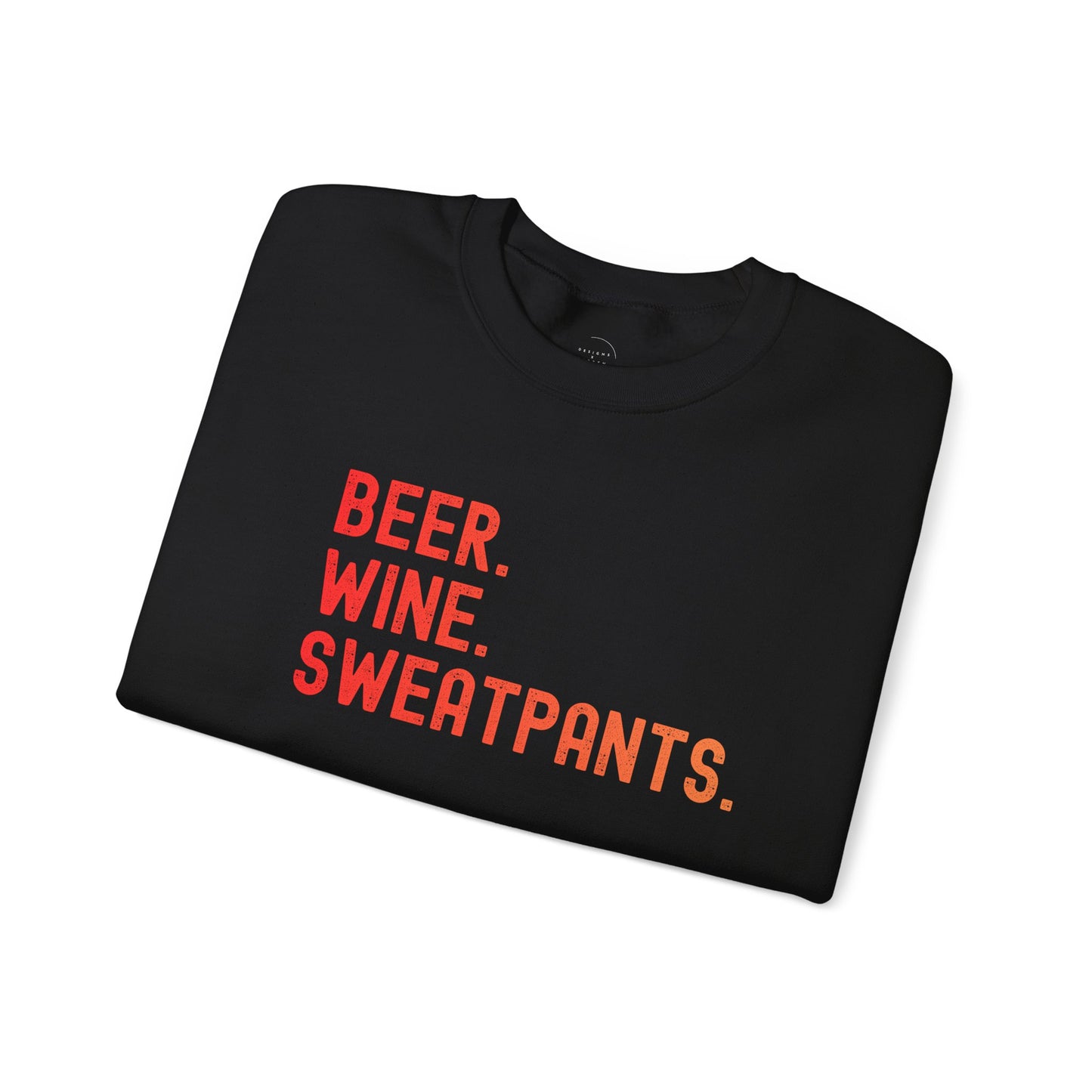 Beer Wine Sweatpants Crewneck Sweatshirt