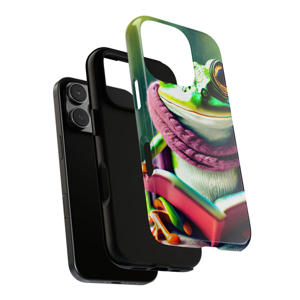 The Studious Frog Phone Case