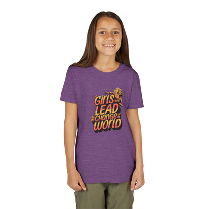 Girls Who Lead Will Change the World - Youth Tee