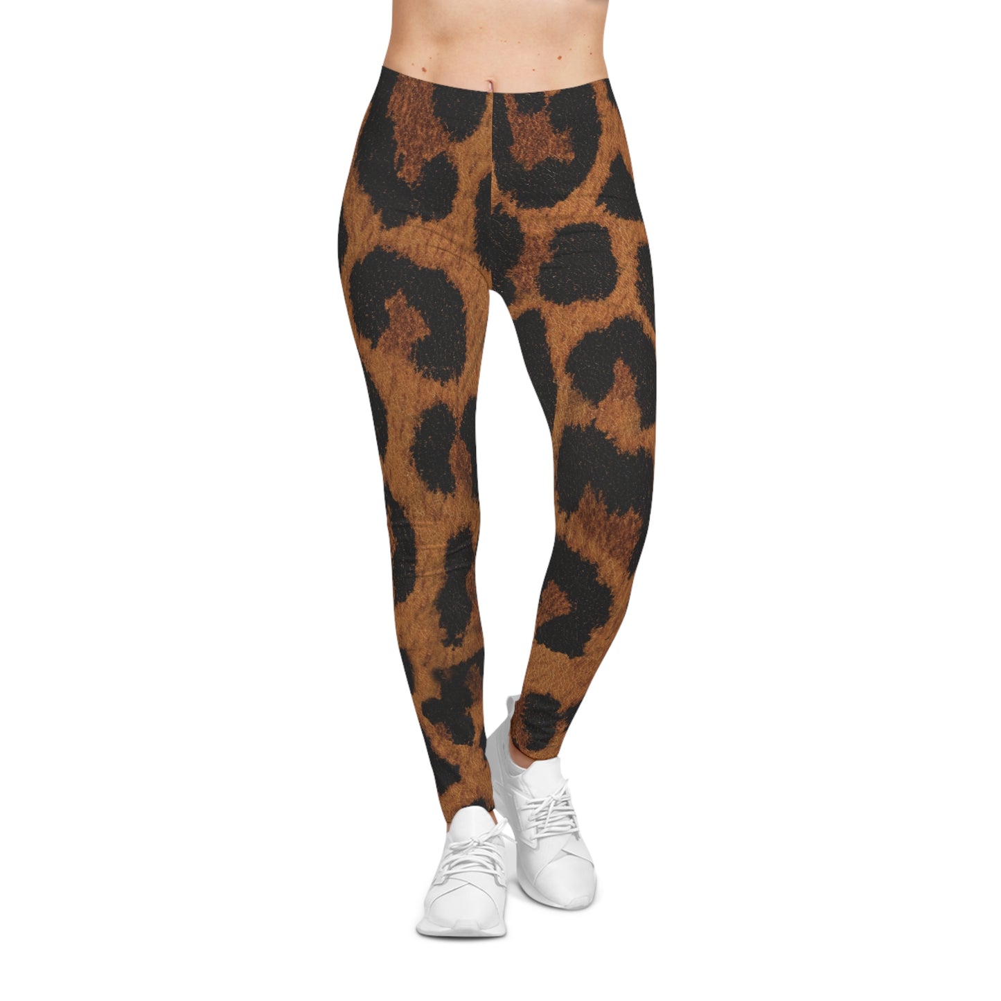 Wild & Free Leopard Print Leggings – Silky Smooth Casual Wear