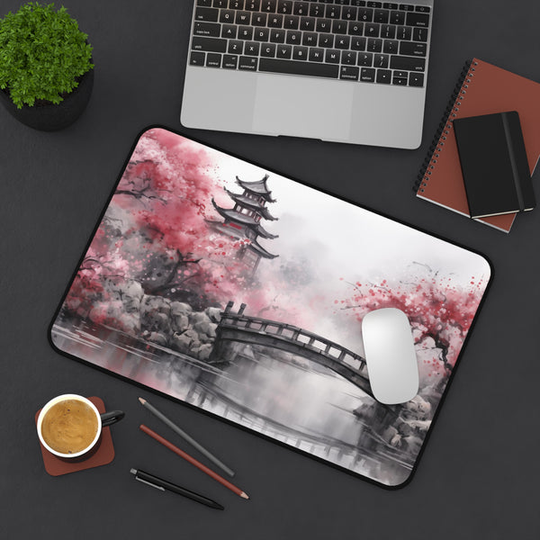 Japanese Garden Inspired Desk Mat