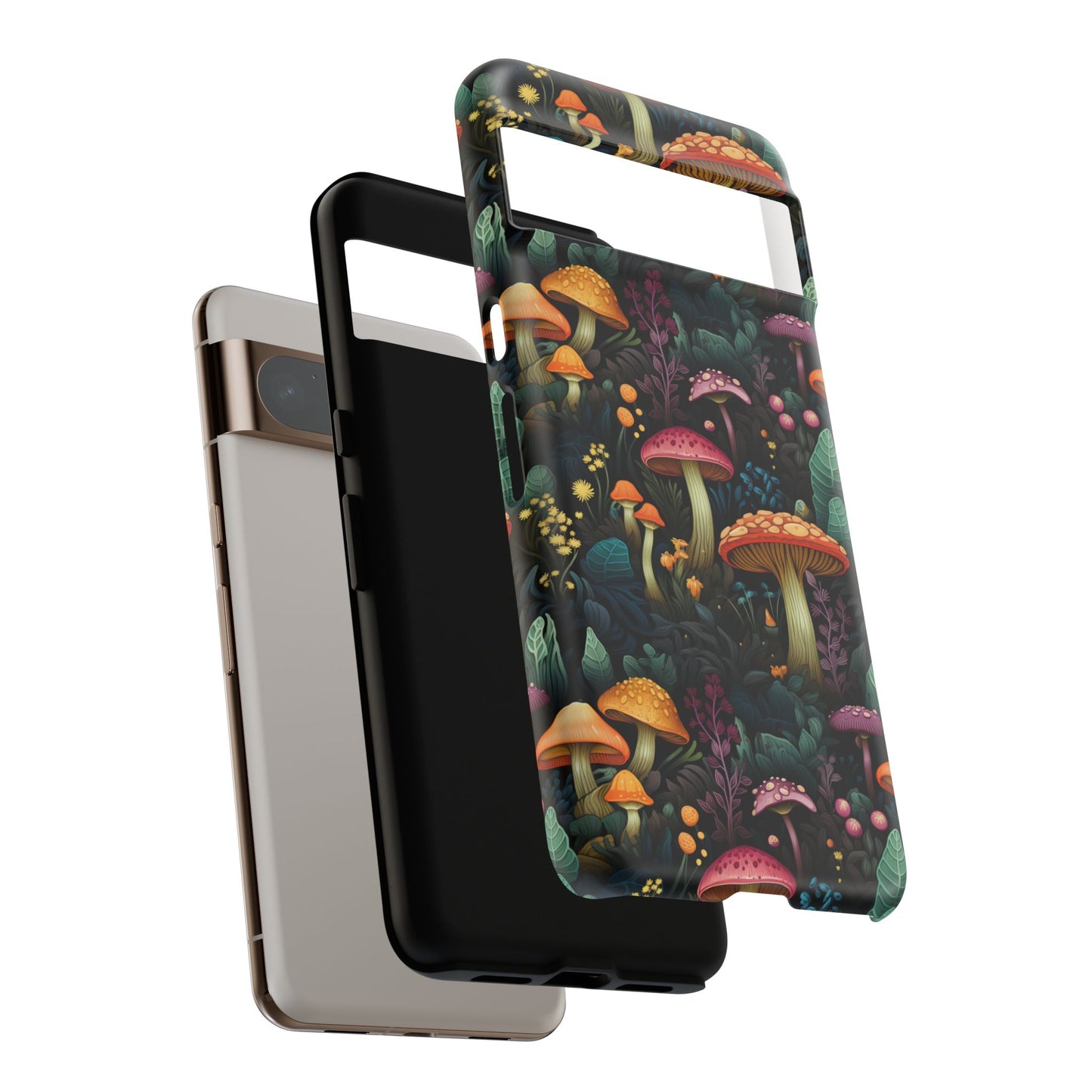 Mushroom Forest Colorful Fungi Phone Case