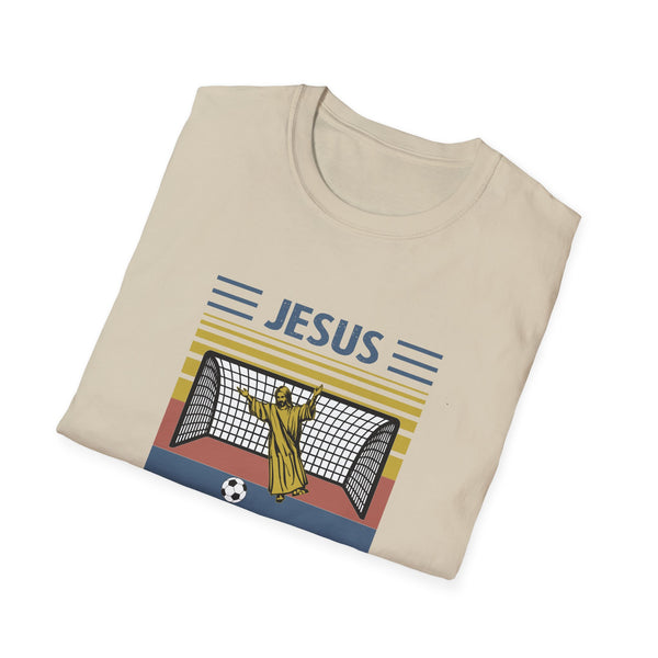 Jesus Saves Unisex Softstyle T-Shirt Funny TShirt Christian TShirt