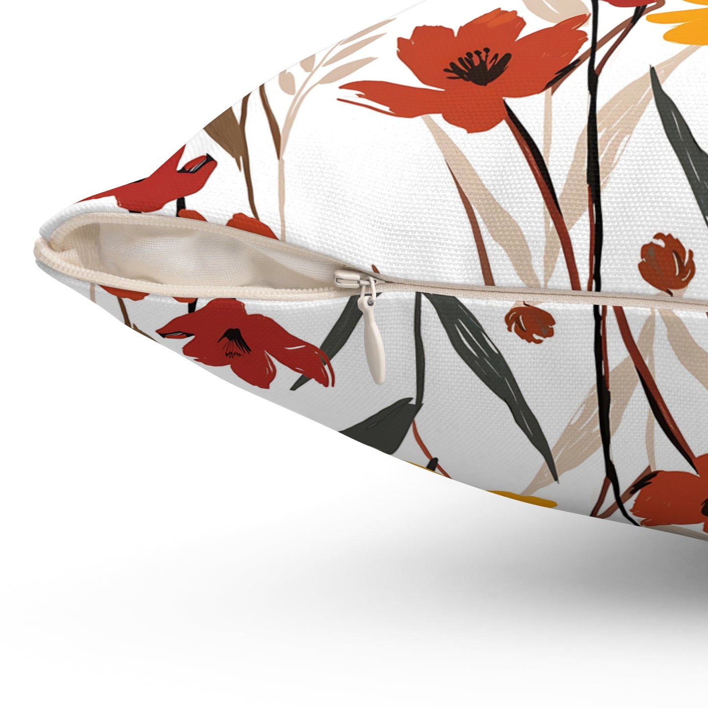 Orange and Red - Indoor Throw Pillow