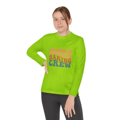 Kids Long Sleeve Grandma Cookie Baking Crew