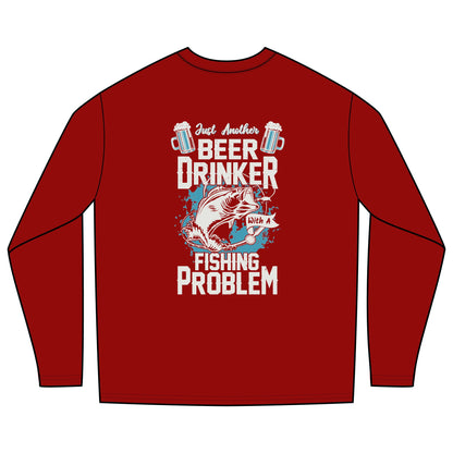Just Another Beer Drinker With A Fishing Problem - Rashguard