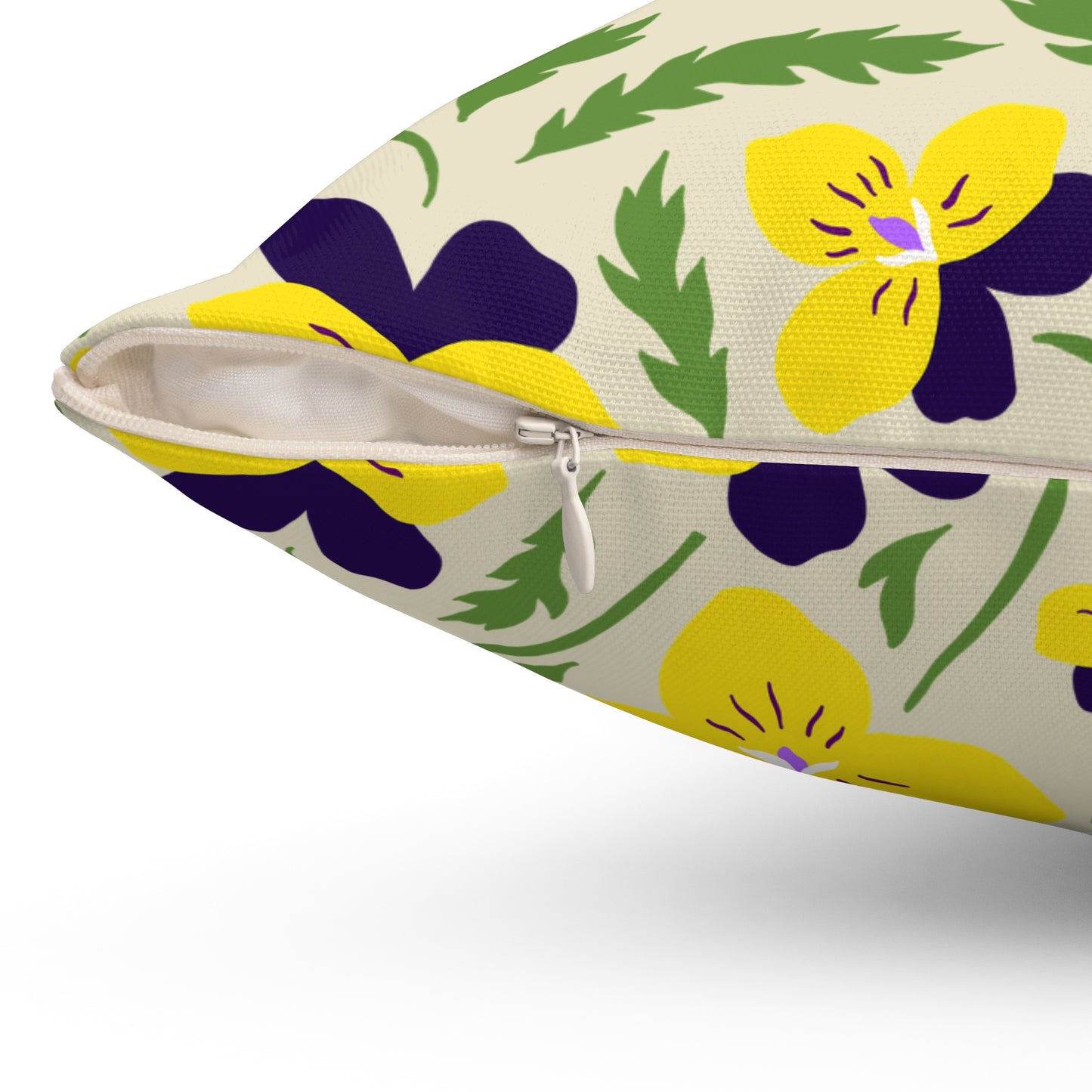 Violet Pansy - Indoor Throw Pillow