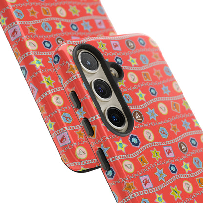 Colorful Summer Icon Patterned Phone Case - iPhone, Pixel, and Samsung Galaxy