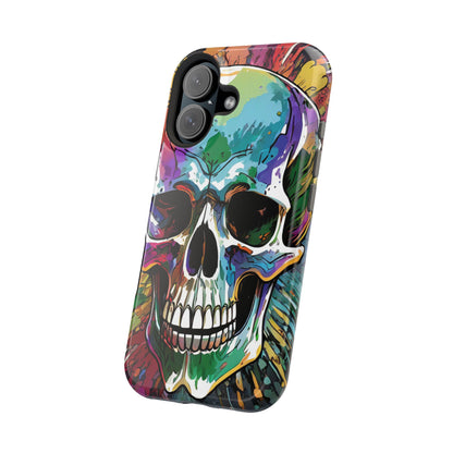 Graffiti Skull - MagSafe iPhone Tough Case