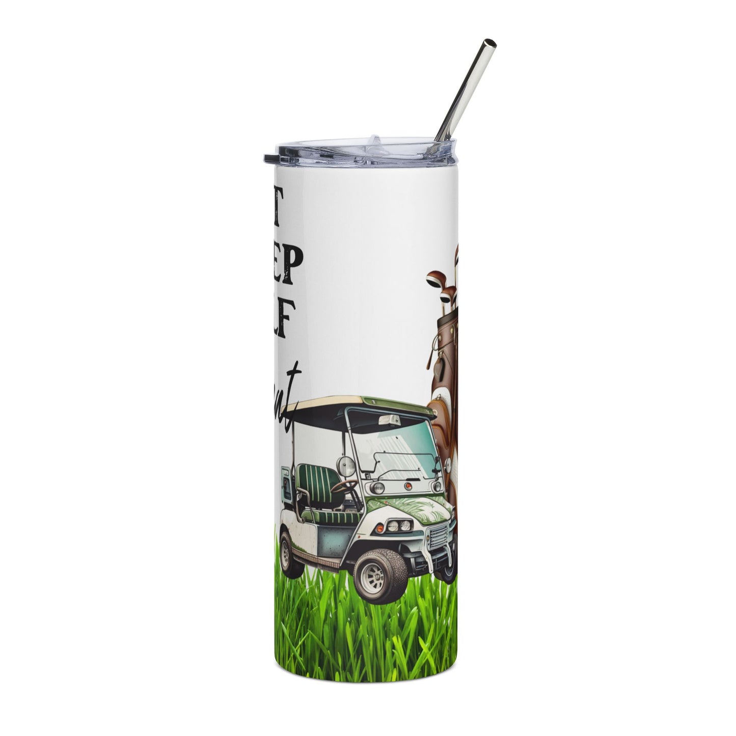 Eat Sleep Golf Repeat - 20oz Stainless Steel Tumbler