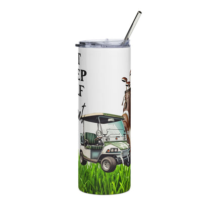 Eat Sleep Golf Repeat - 20oz Stainless Steel Tumbler
