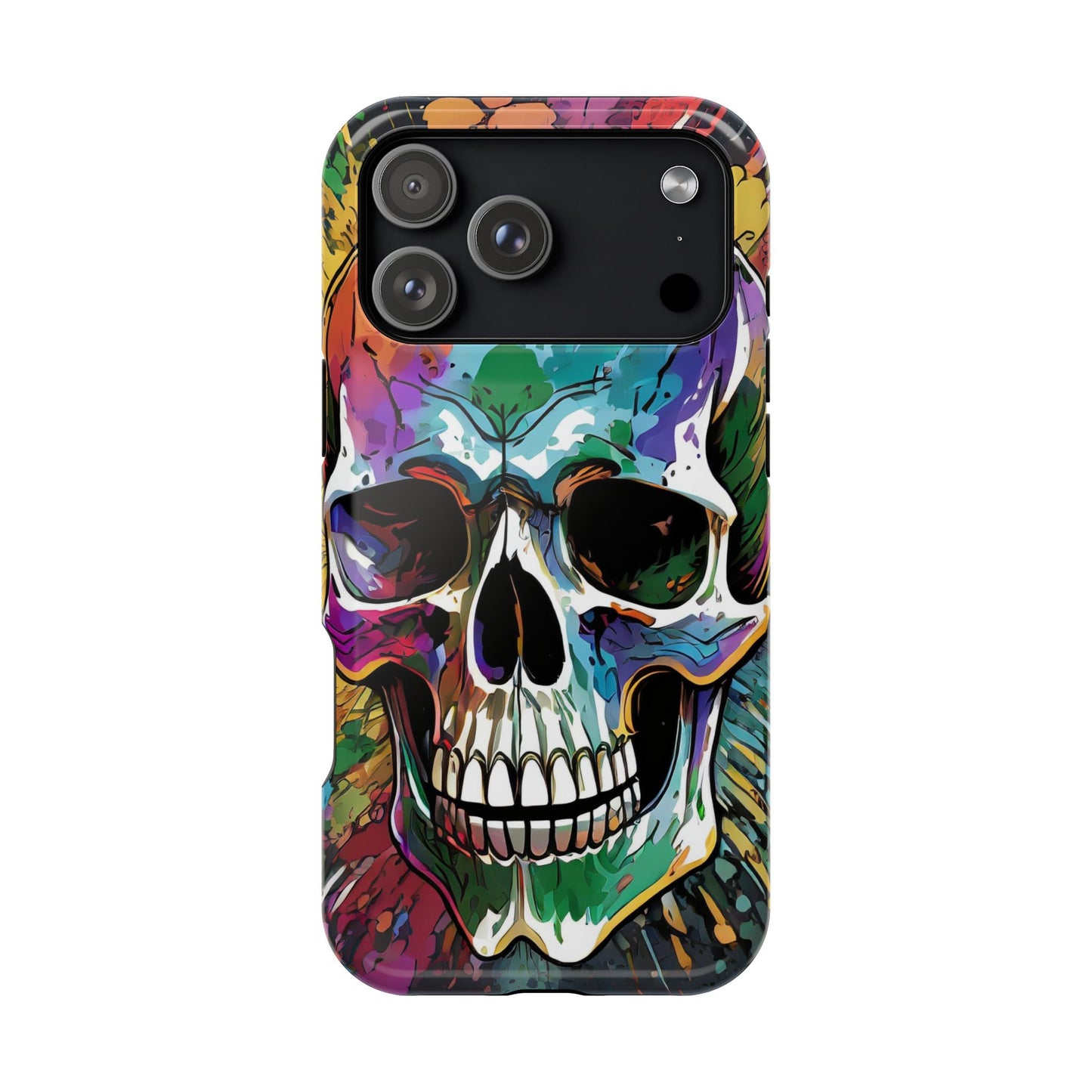Graffiti Skull - MagSafe iPhone Tough Case