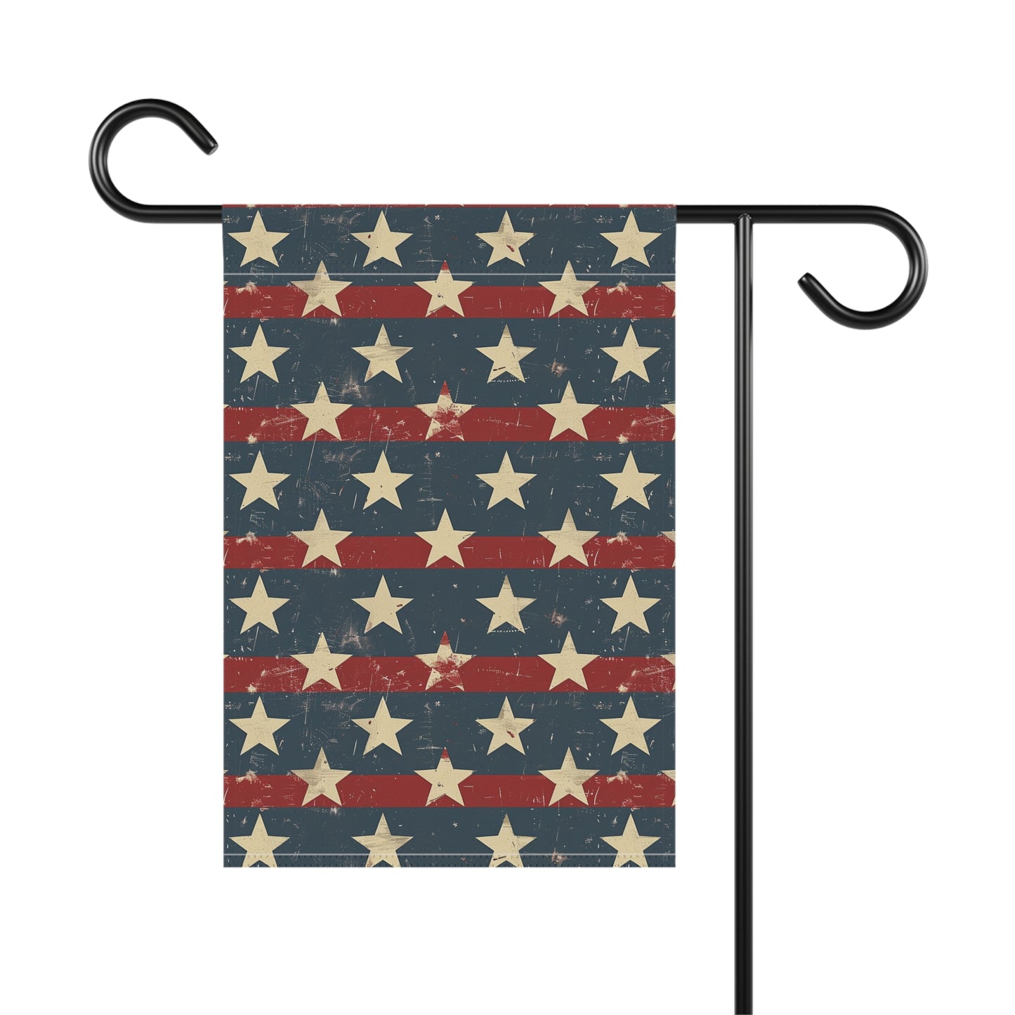 Patriotic Stars & Stripes Garden Flag