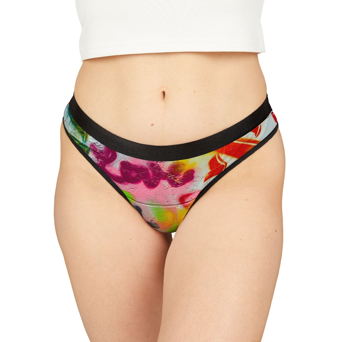 Graffiti Thong
