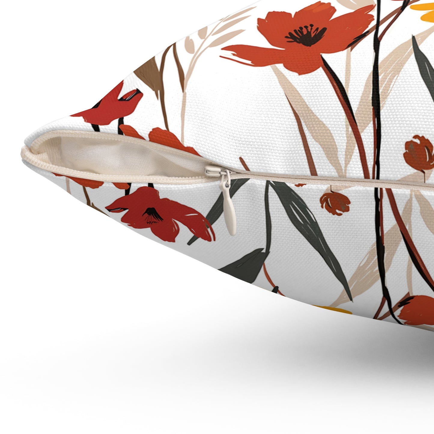 Orange and Red - Indoor Throw Pillow