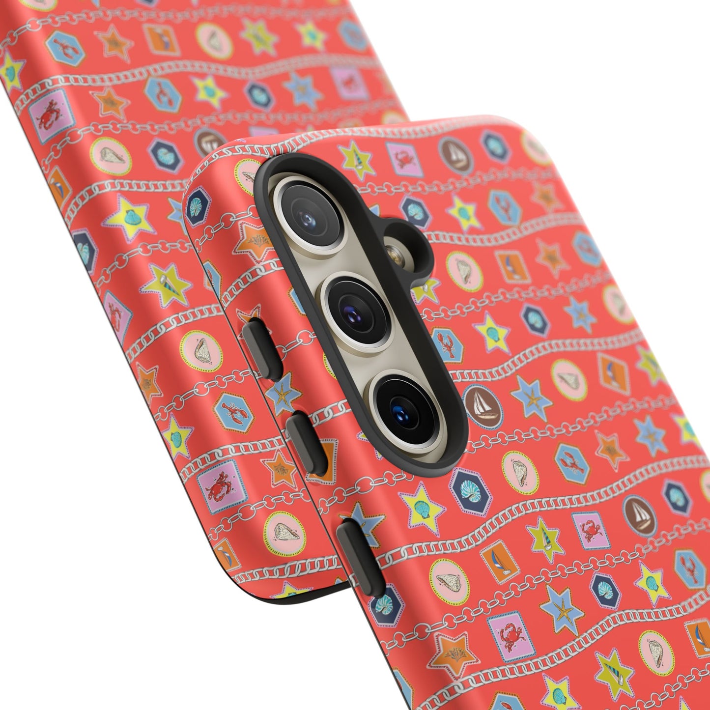 Colorful Summer Icon Patterned Phone Case - iPhone, Pixel, and Samsung Galaxy
