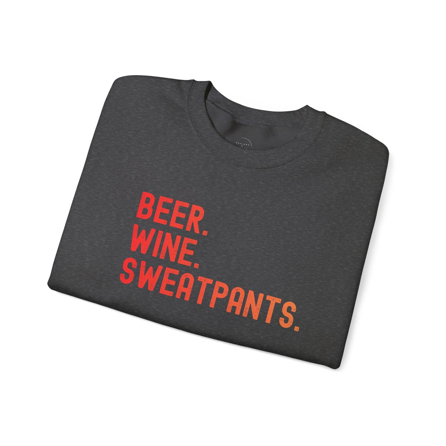Beer Wine Sweatpants Crewneck Sweatshirt
