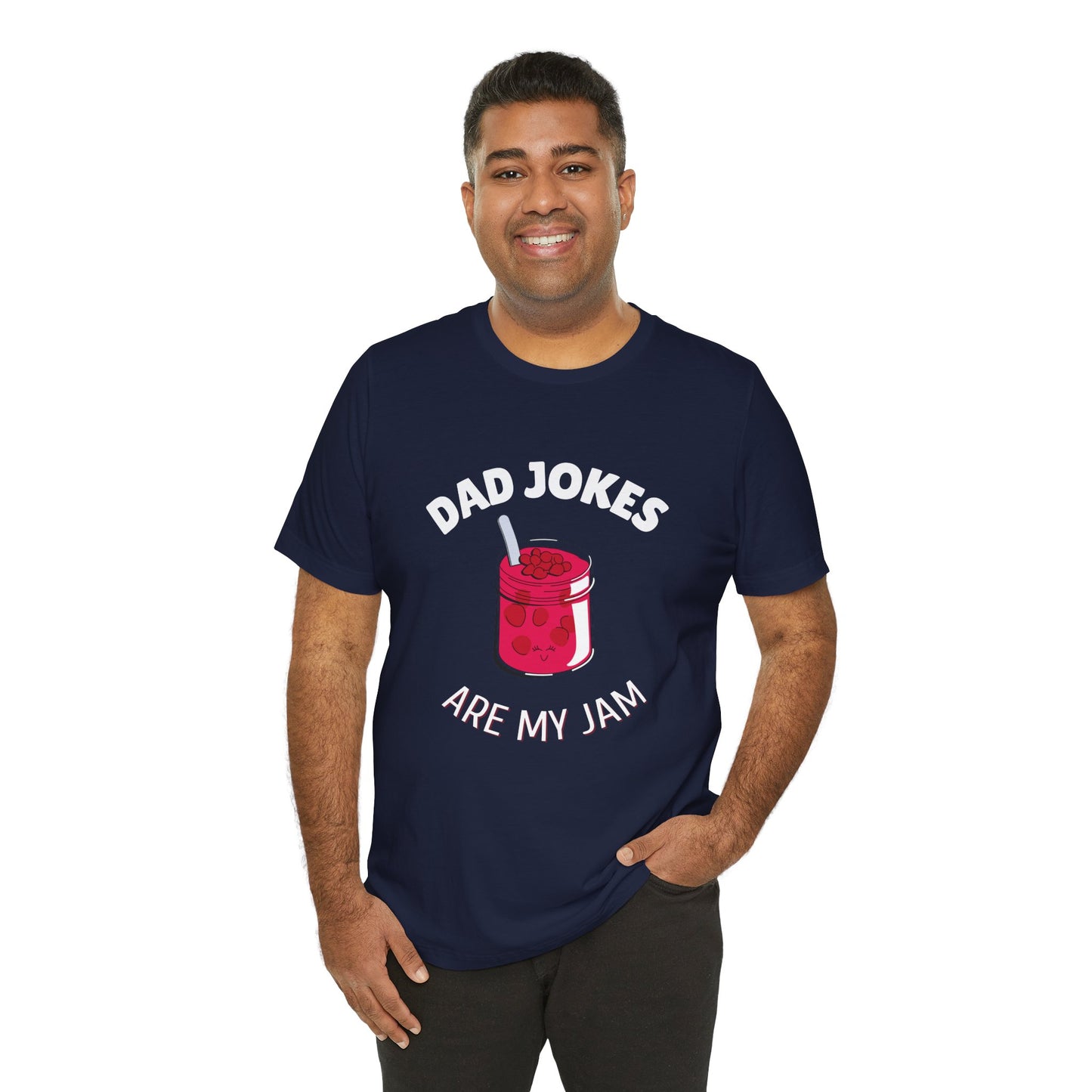 Dad Jokes Are My Jam Shirt Men Funny Dad Joke T-Shirt Gift for Father Graphic Tee