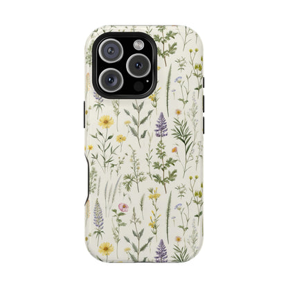 Wildflower Floral MagSafe iPhone Case