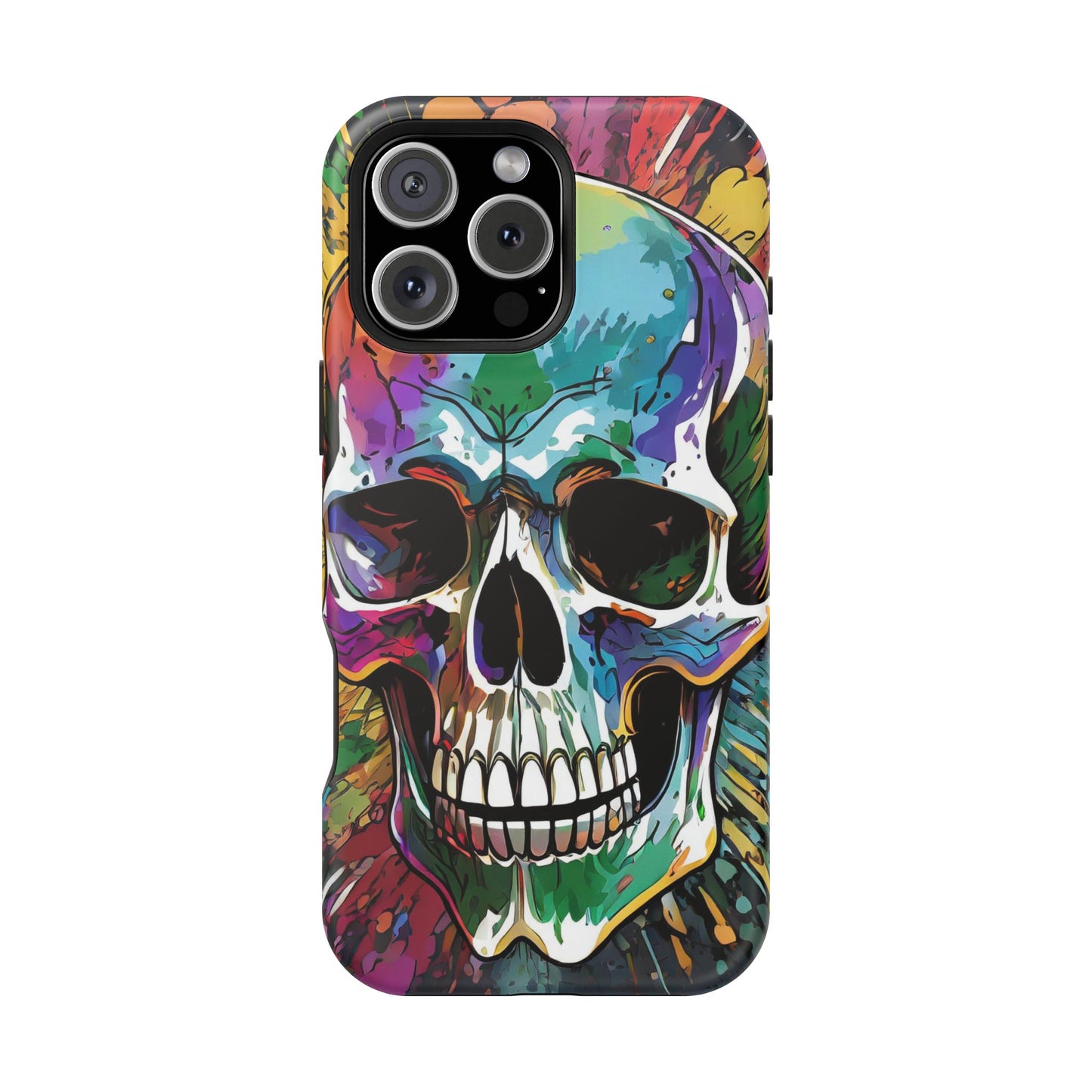 Graffiti Skull - MagSafe iPhone Tough Case