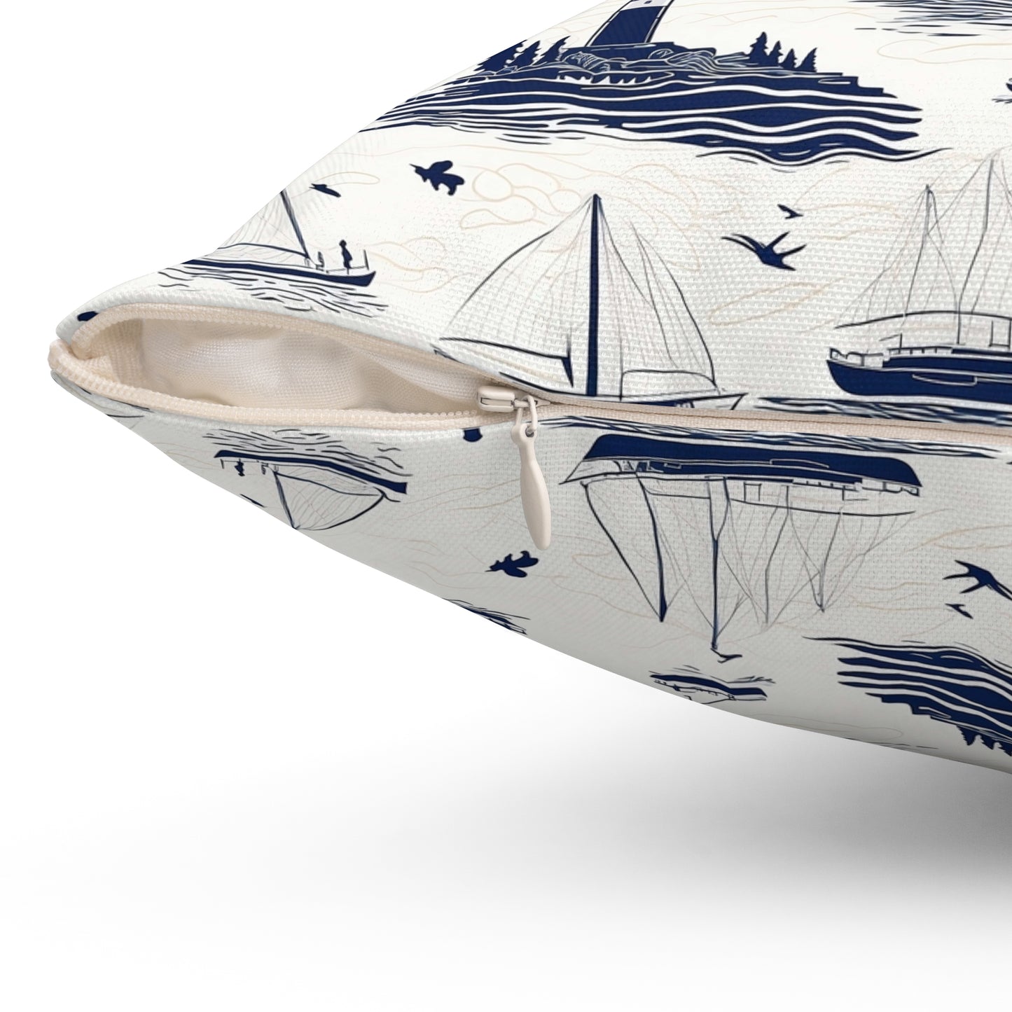 Nautical Throw Pillow