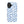 Blue Floral MagSafe iPhone Case — Magnetic Impact-Resistant