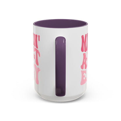 Milfin' Ain't Easy Funny Mom Mug | Sarcastic Coffee Cup Gift for Moms