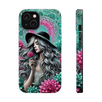 Boho Chic Floral MagSafe iPhone Case