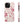 Pink Floral MagSafe iPhone Case, Toile de Jouy Design, Compatible with iPhone 13 to 16, Elegant Pink Flower Design, Slim Protective Case