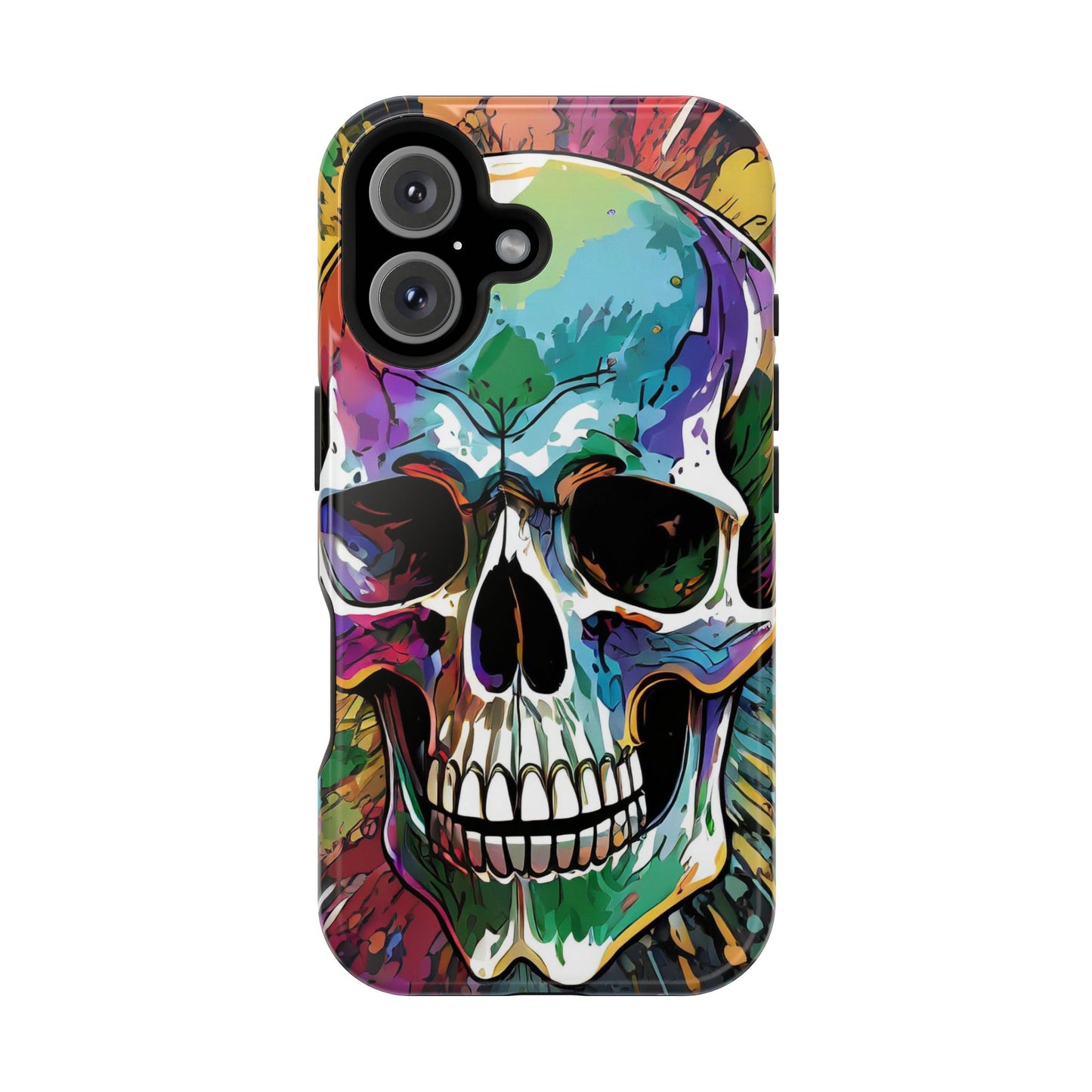 Graffiti Skull - MagSafe iPhone Tough Case