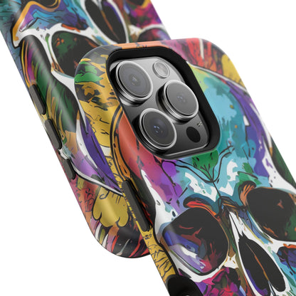 Graffiti Skull - MagSafe iPhone Tough Case