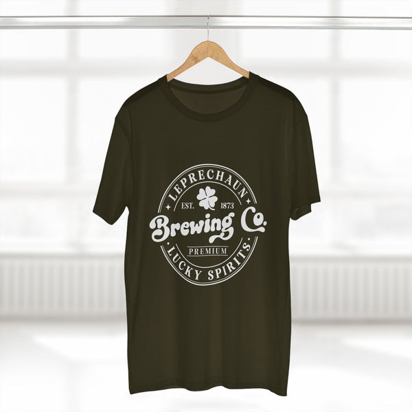 Leprechaun Brewing Mens St Patricks Day TShirt