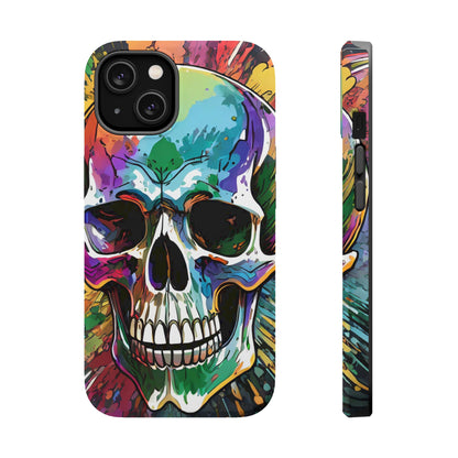 Graffiti Skull - MagSafe iPhone Tough Case