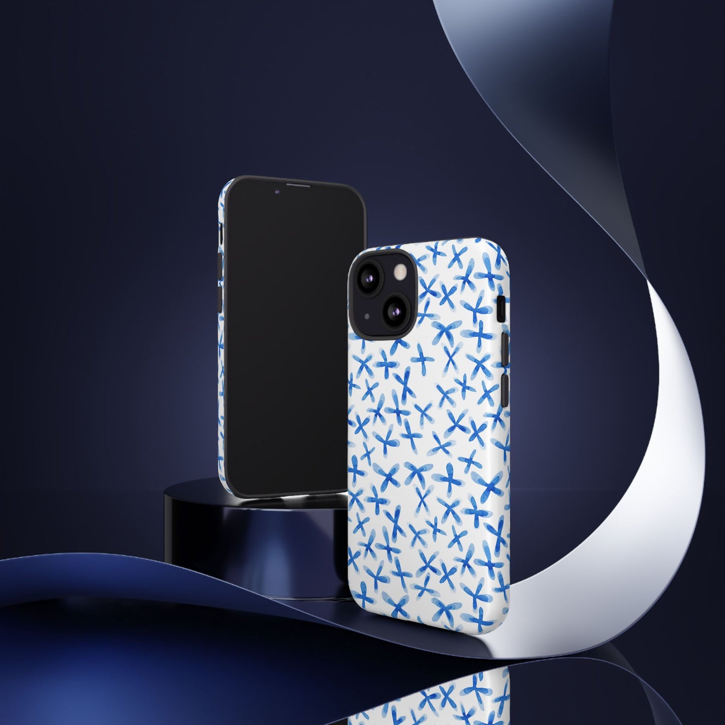 Pastel Blue Floral - Phone Case - iPhone, Samsung, Pixel