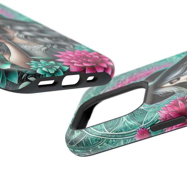 Boho Chic Floral MagSafe iPhone Case