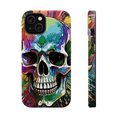 Graffiti Skull - MagSafe iPhone Tough Case