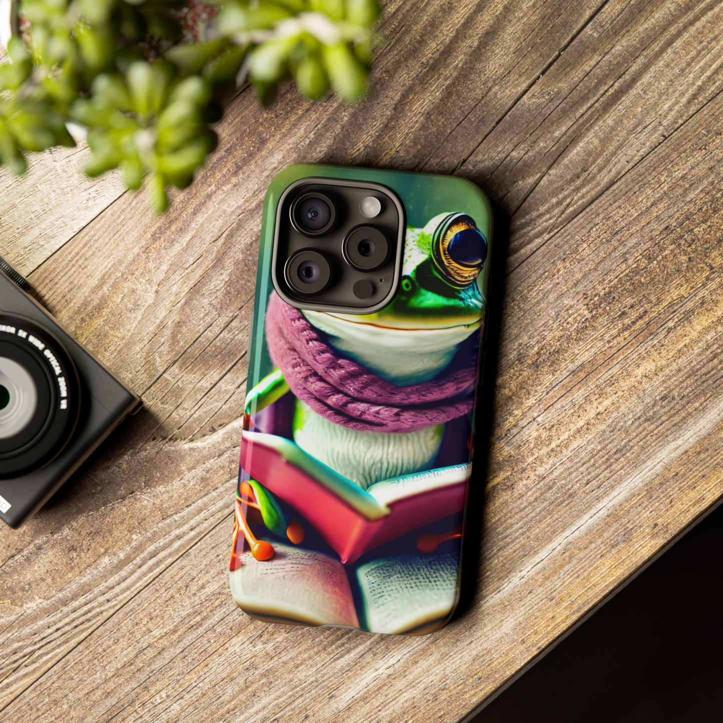 The Studious Frog Phone Case