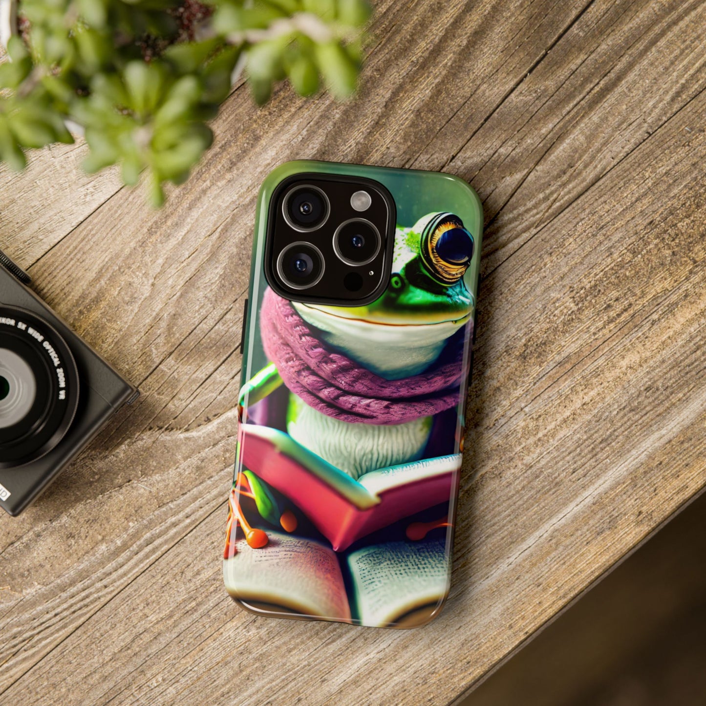 The Studious Frog Phone Case