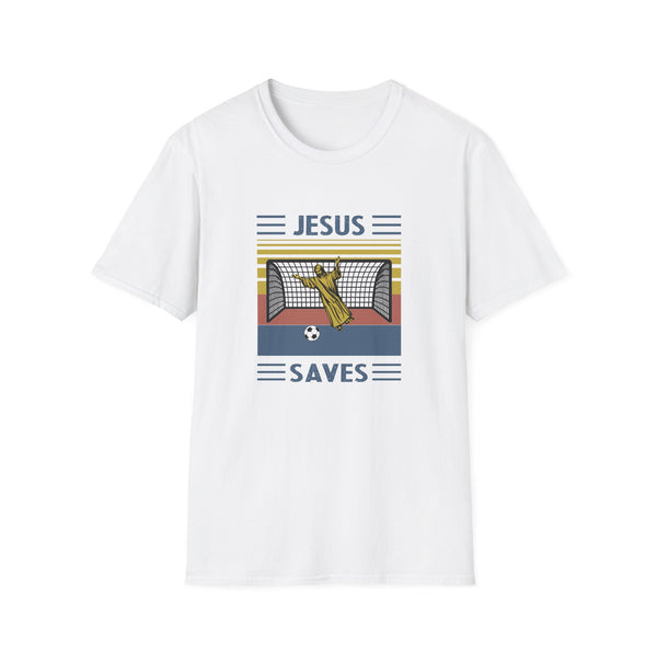 Jesus Saves - Softstyle TShirt