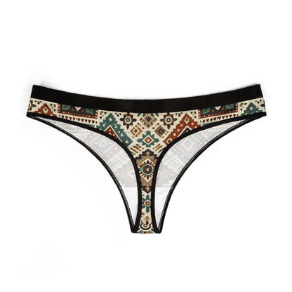 Western Print Women's Thong