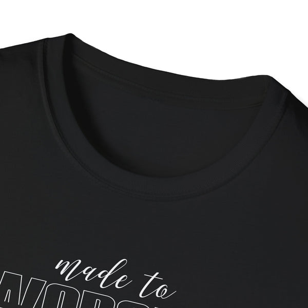 Made to Worship TShirt Unisex Softstyle T-Shirt Christian TShirt