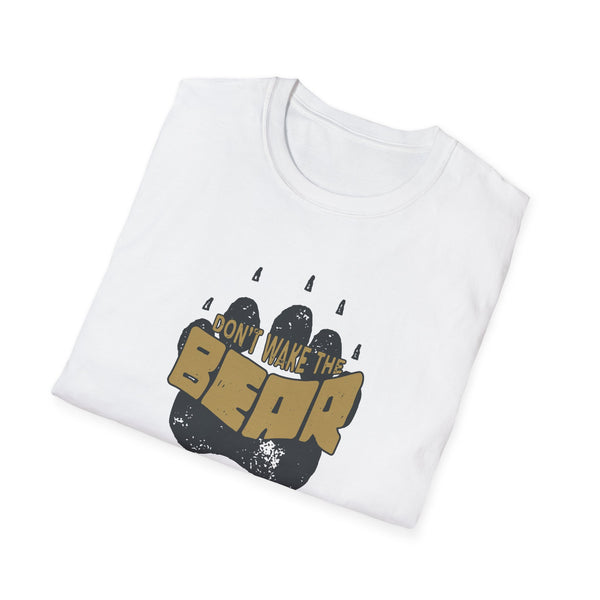 Don't Wake the Bear Outdoor Themed TShirt Fathers Day Gift Idea