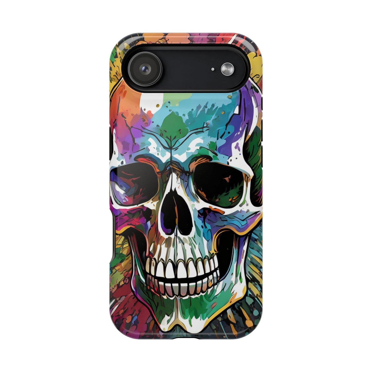 Graffiti Skull - MagSafe iPhone Tough Case