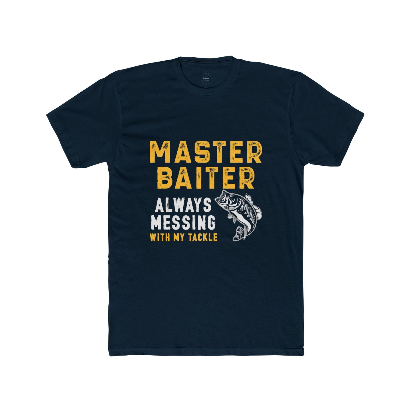 Master Baiter Funny Fishing T-Shirt –Cotton Tee