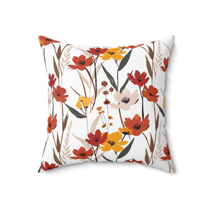 Orange and Red - Indoor Throw Pillow