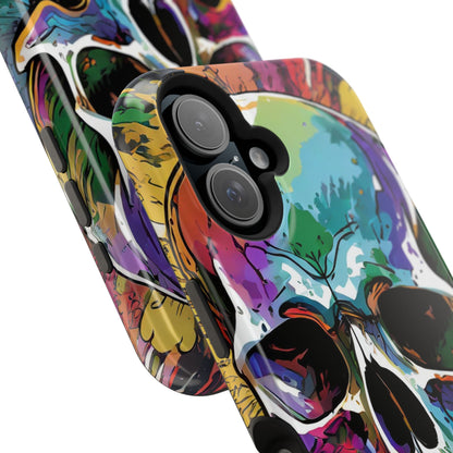 Graffiti Skull - MagSafe iPhone Tough Case