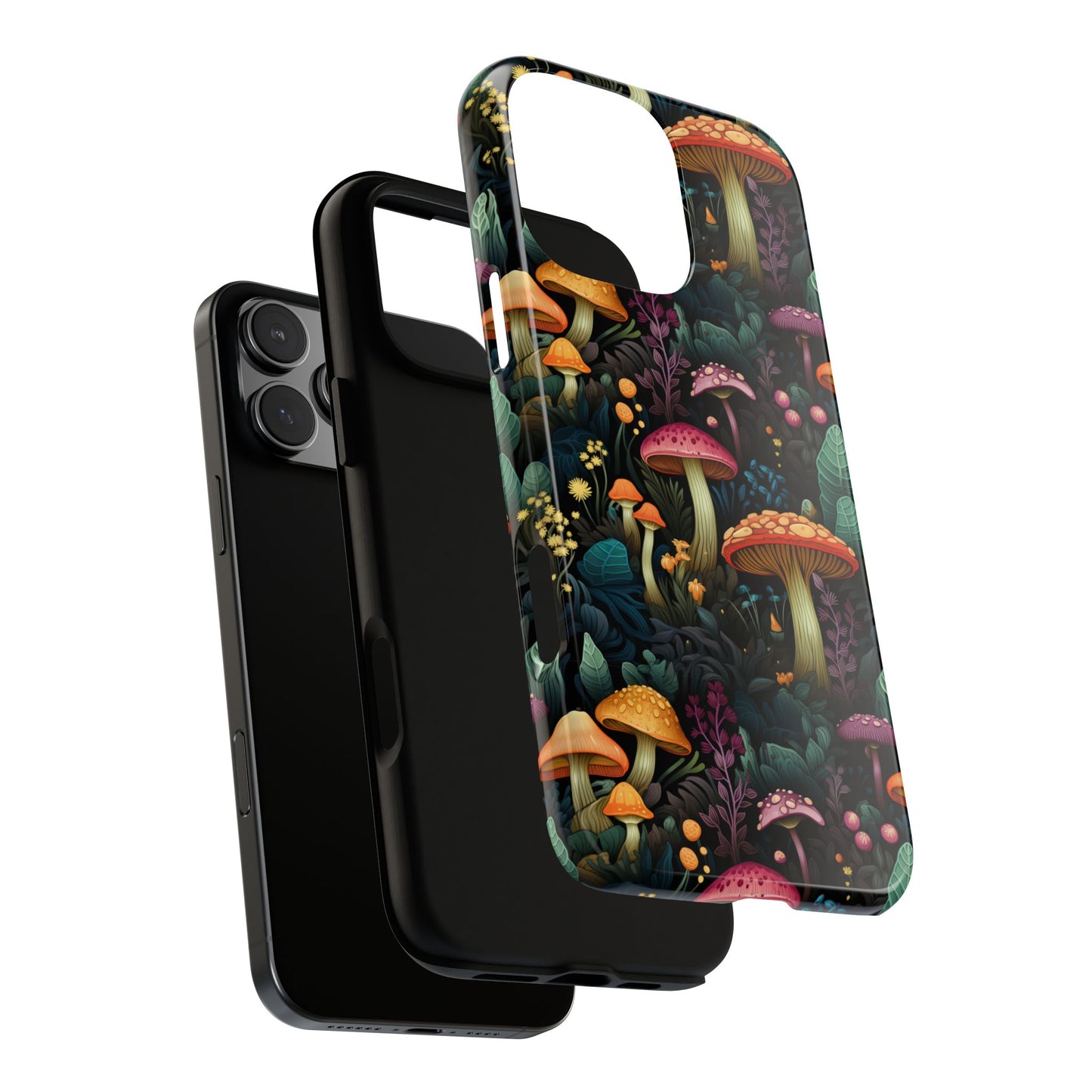 Mushroom Forest Colorful Fungi Phone Case