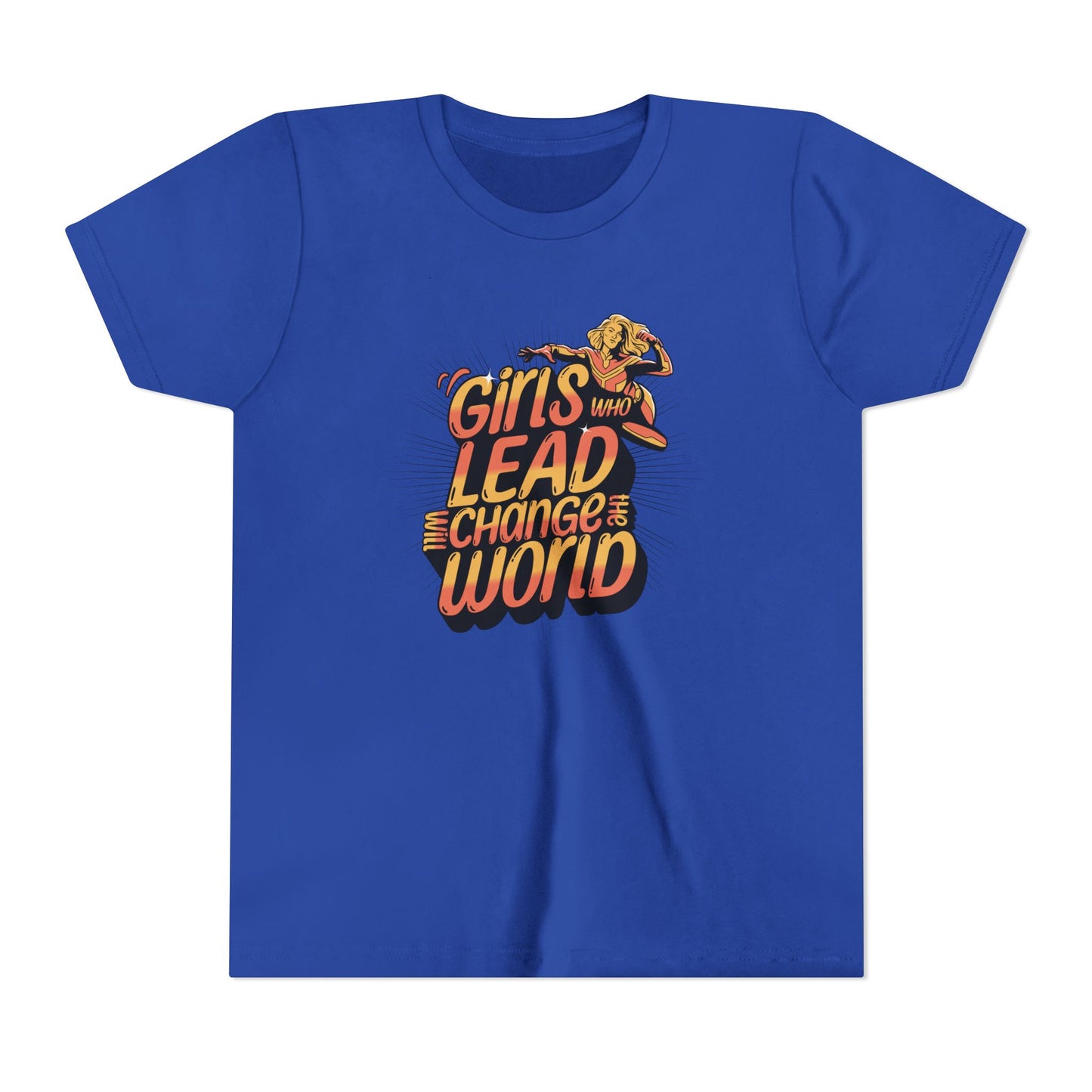 Girls Who Lead Will Change the World - Youth Tee