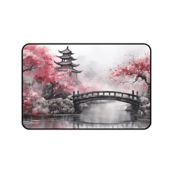 Japanese Garden Inspired Desk Mat